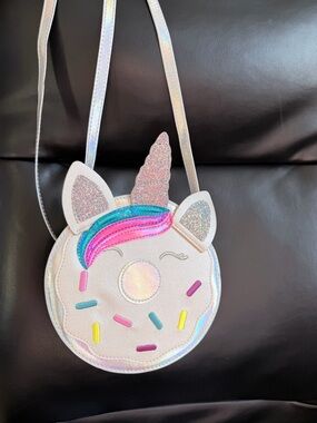 NEW!!! Girl Unicorn Donut Crossbody Bag